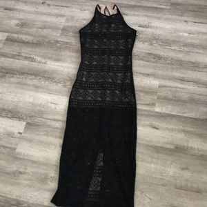 Semi transparent design dress